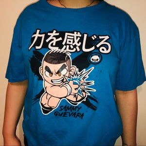 Sammy Guevara DBZ art inspired shirt